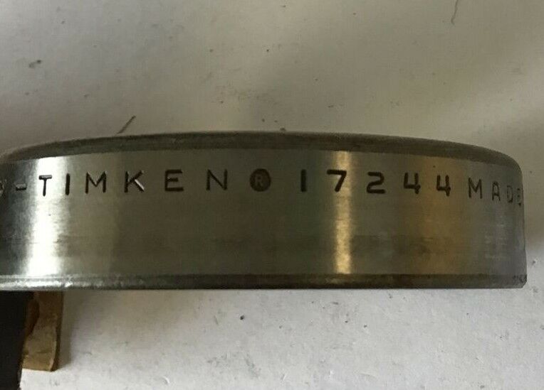 TIMKEN 17244 CUP TAPERED ROLLER BEARINGS