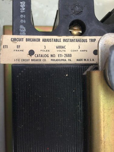 ALLEN BRADLEY 872239 COMBINATION STARTER 550V 10HP 3PH SIZE 1 BREAKER 3A9