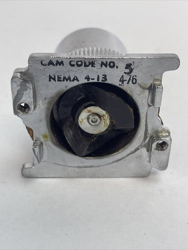 CUTLER HAMMER 10250T15254 SELECTOR SWITCH KEY OPER. 3 POS. MAIN. CAM 56
