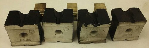 ALLEN BRADLEY 1491-N332 SER. A FUSE BLOCK,100AMP, 250 OR 600V, 2P, MISSING PART4