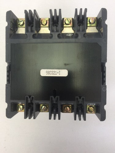 CUTLER HAMMER WESTINGHOUSE FD4100KL MOLDED CASE SWITCH 100A 600VAC 4POLE SER C 6