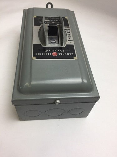 GE CR1062N5A MANUAL STARTER 1 1/2 HP 110V, 3 HP 220V, 5 HP 440-600V, 25-60 CY4