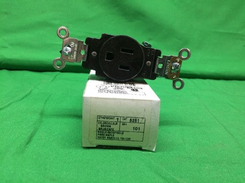 LEVITON 5261 RECEPTACLE BROWN 15A-125V0