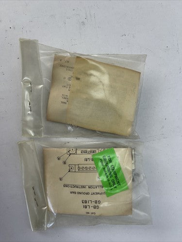 ZINSCO GB-L81 9 CIRCUIT GROUNDING BAR (LOT OF 2)1
