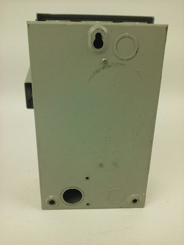 CUTLER-HAMMER DG321UGB, SER. B, SAFETY SWITCH, 30A, 240V, 3P, 60HZ, TYPE 1, USED10
