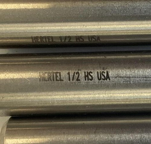 HERTEL 85703635 1/2 118DEG BRIGHT HS JOBBER DRIL3