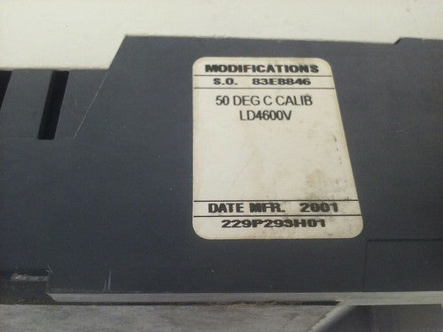 CUTLER HAMMER LD4600V CIRCUIT BREAKER 600A 600VAC 250VDC 3P LT4600TV TRIP UNIT8