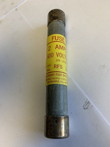 Economy Fuse RFS2 2A 600V Fuse "Lot of 10"3