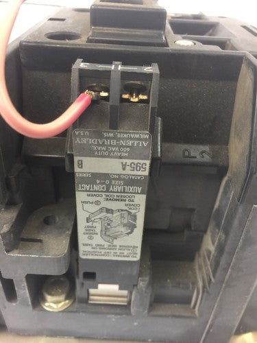 ALLEN BRADELY 500-DOD930 STARTER SIZE 3 600VAC 90A CD236 115-120V 60HZ 110V 50HZ8