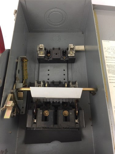 WESTINGHOUSE RHFN261 TYPE 3R RAINPROOF 30 AMP 600 VOLTS AC ENCLOSURE 9