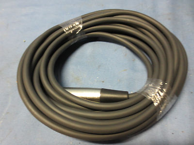 10-FT 3P XLR MICROPHONE FEMALE to RCA MALE PLUG CORD / CABLE BLACK - NEW in BAG3