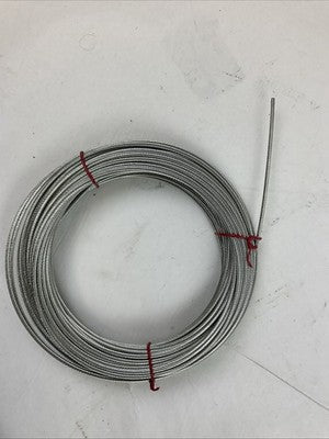 DAYTON 2RZY7 1 X 19 STRAND CORE CABLE SIZE 1/8" GALVANIZED CABLE3