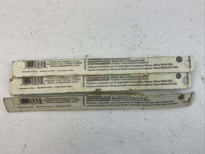 EAZYPOWER ISOMAX 82817 5-15/16" 149mm TRIPLE-Y FITS TRI-WING SCREWS (LOT OF 3)4