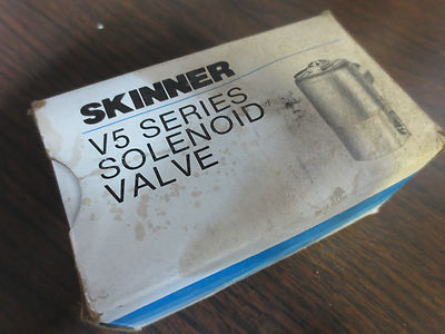 SKINNER V53ADB2050 V5-SERIES SOLENOID VALVE 50psi, 60Hz, 10W, NEW SURPLUS7
