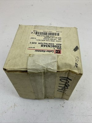 CUTLER HAMMER CE55CN3AB SIZE C SERIES B1 REVERSING CONTACTOR COIL 110/120V6
