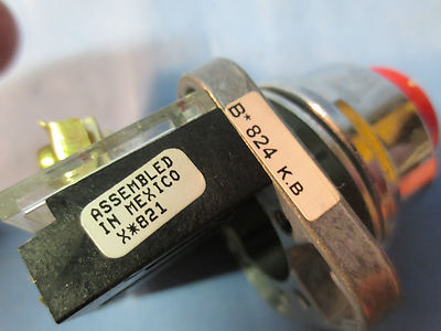 FURNAS / SIEMENS 52PA8B2 PUSH BUTTON, RED, Ser. F5