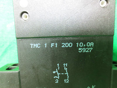 PHOENIX CONTACT TMC-1-F1-200-10.0A CIRCUIT BREAKER 10AMP 1POLE - NEW SURPLUS2