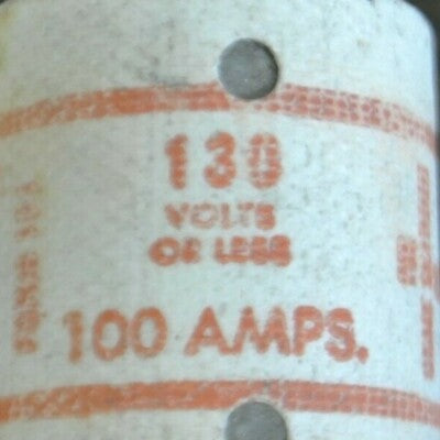 SHAWMUT - A13X100-4 - AMP TRAP - 130V, 100 AMP FUSE TYPE 42