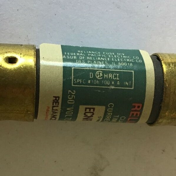 RELIANCE ECNR 17-1/2 FUSE CLASS RK5 250VAC TIME DELAY ***LOTOF9***4