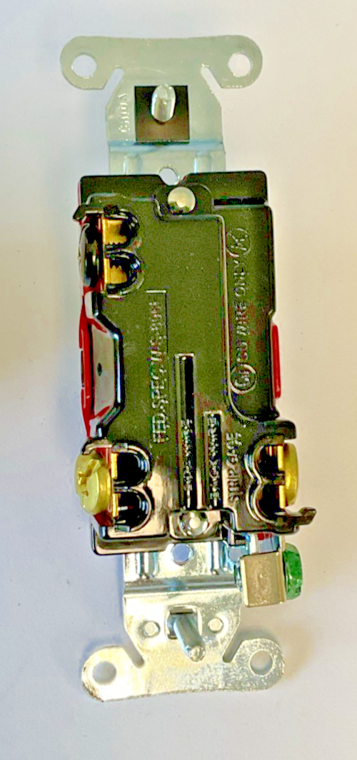 HUBBELL 1223GY TOGGLE SWITCH 3POS. 20A 120/277VAC ***LOTOF3***6