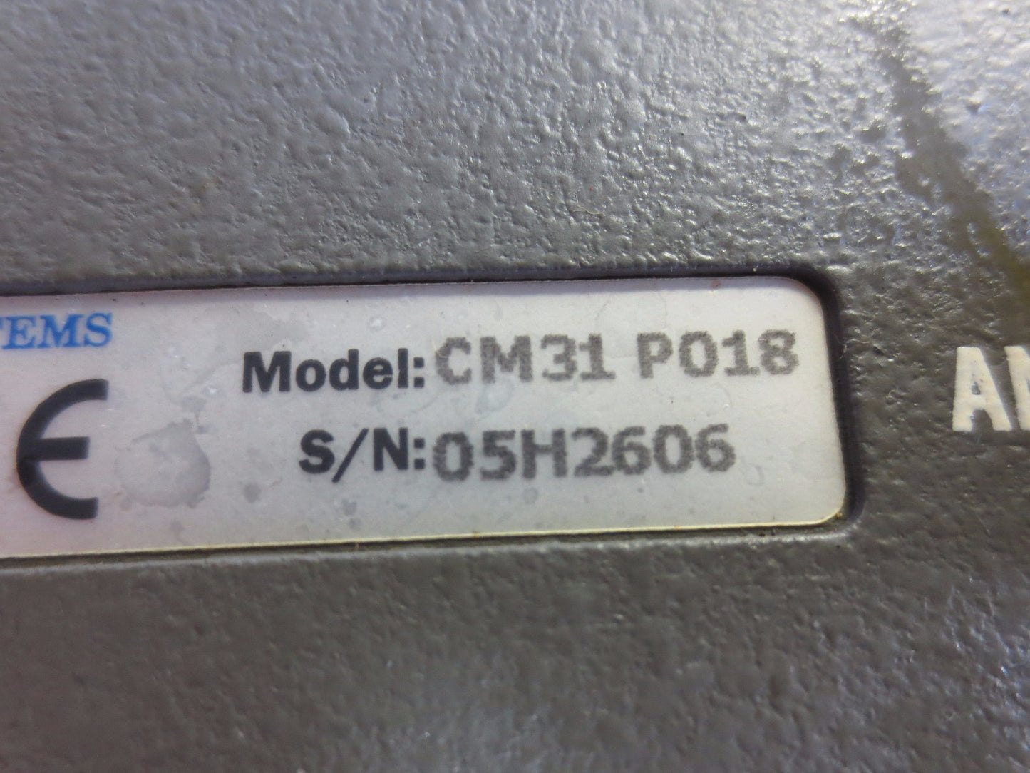ESCORT MEMORY SYSTEMS CM31 P018 PROFIBUS MODULE - INTERFACE MODULE9