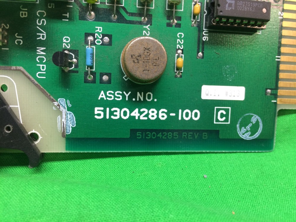 HONEYWELL 51304286-100 REV B BOARD 51304285100 CS/R MCPU1