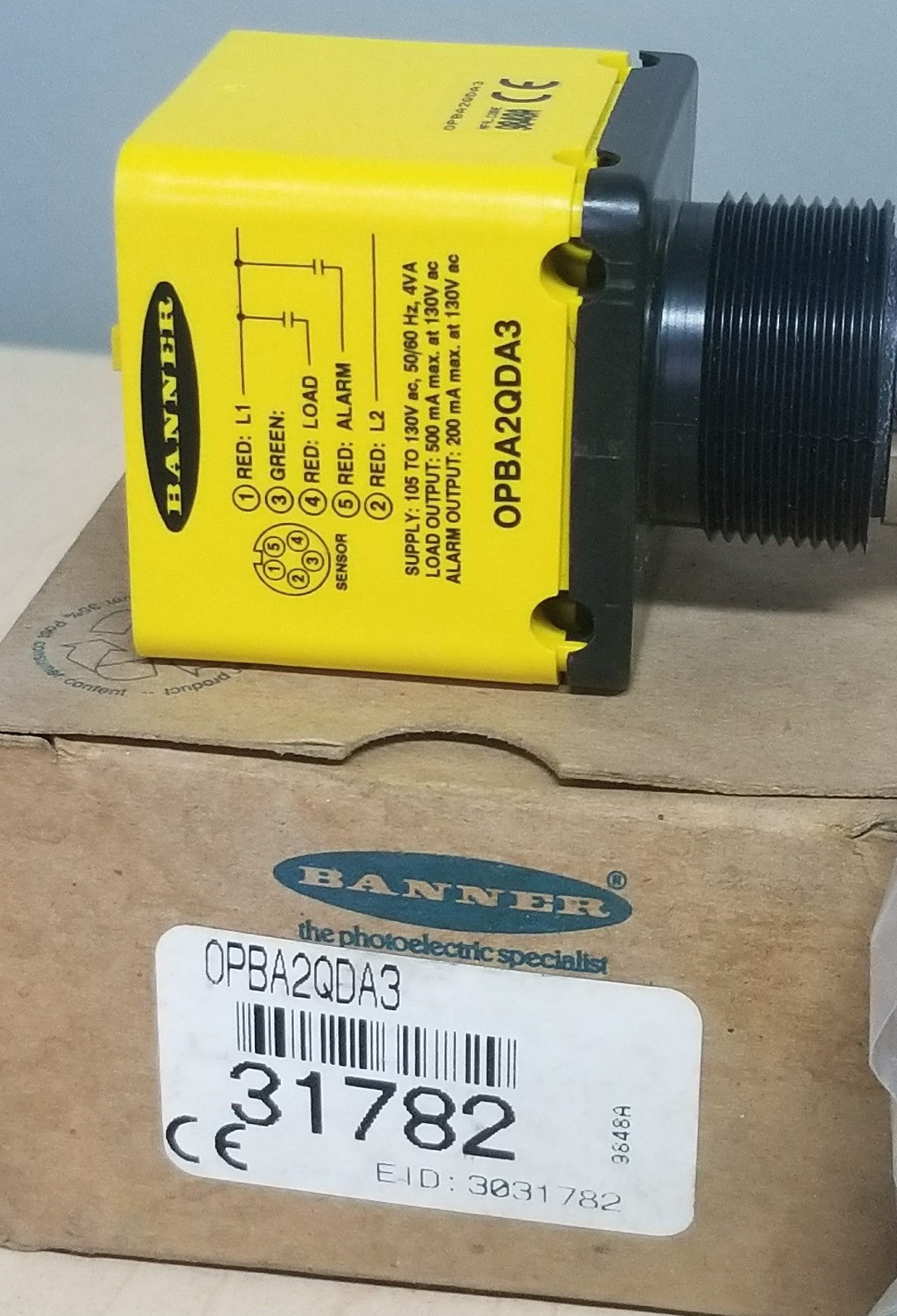 Banner 31782 OPBA2QDA3 Power Block1