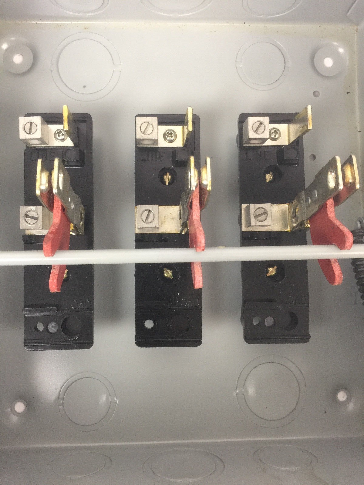 FPE 7632 TYPE LD SAFETY SWITCH 60AMP 250VDC 240VAC 3 POLE 10-15HP 8