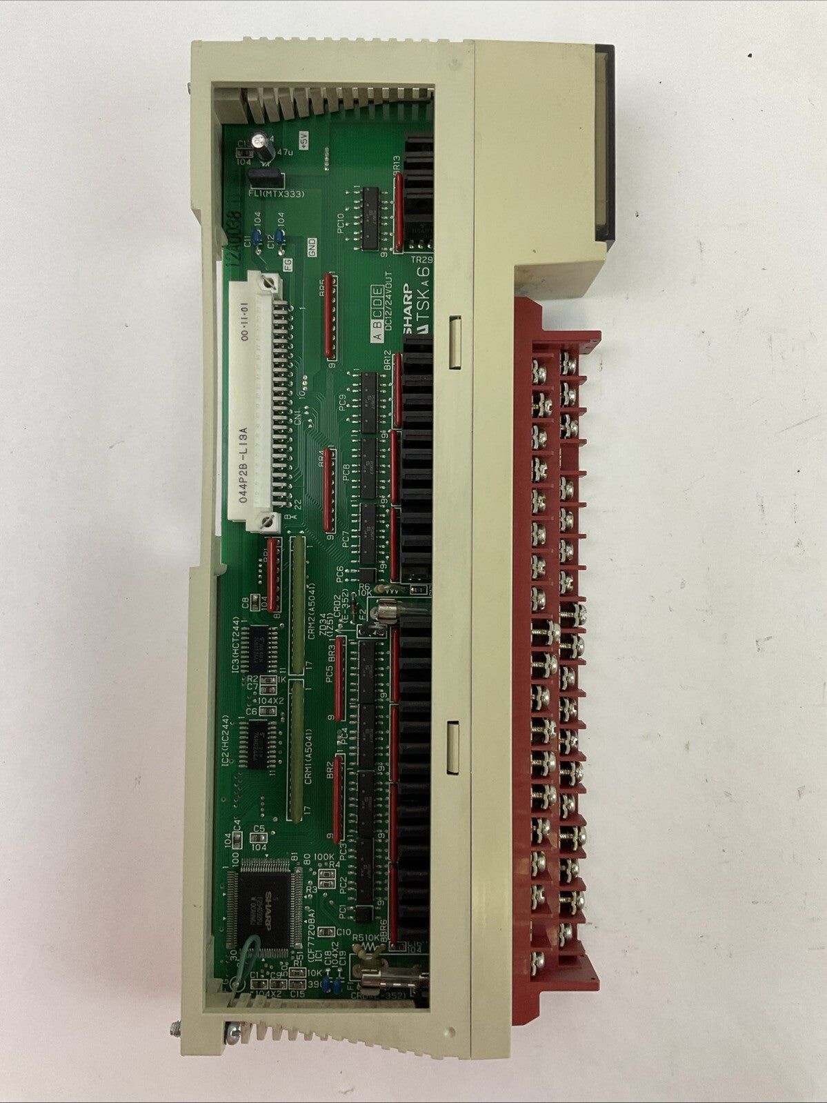 SHARP JW-35S DC OUTPUT MODULE 12/24VDC 1A/PNT. 8A/COM.5