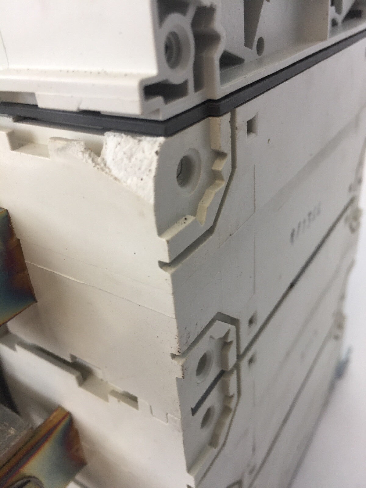 ABB OS400J03 FUSIBLE DISCONNECT SWITCH 600VAC 400A W/ AJT225 & JTD225 FUSE 225A9