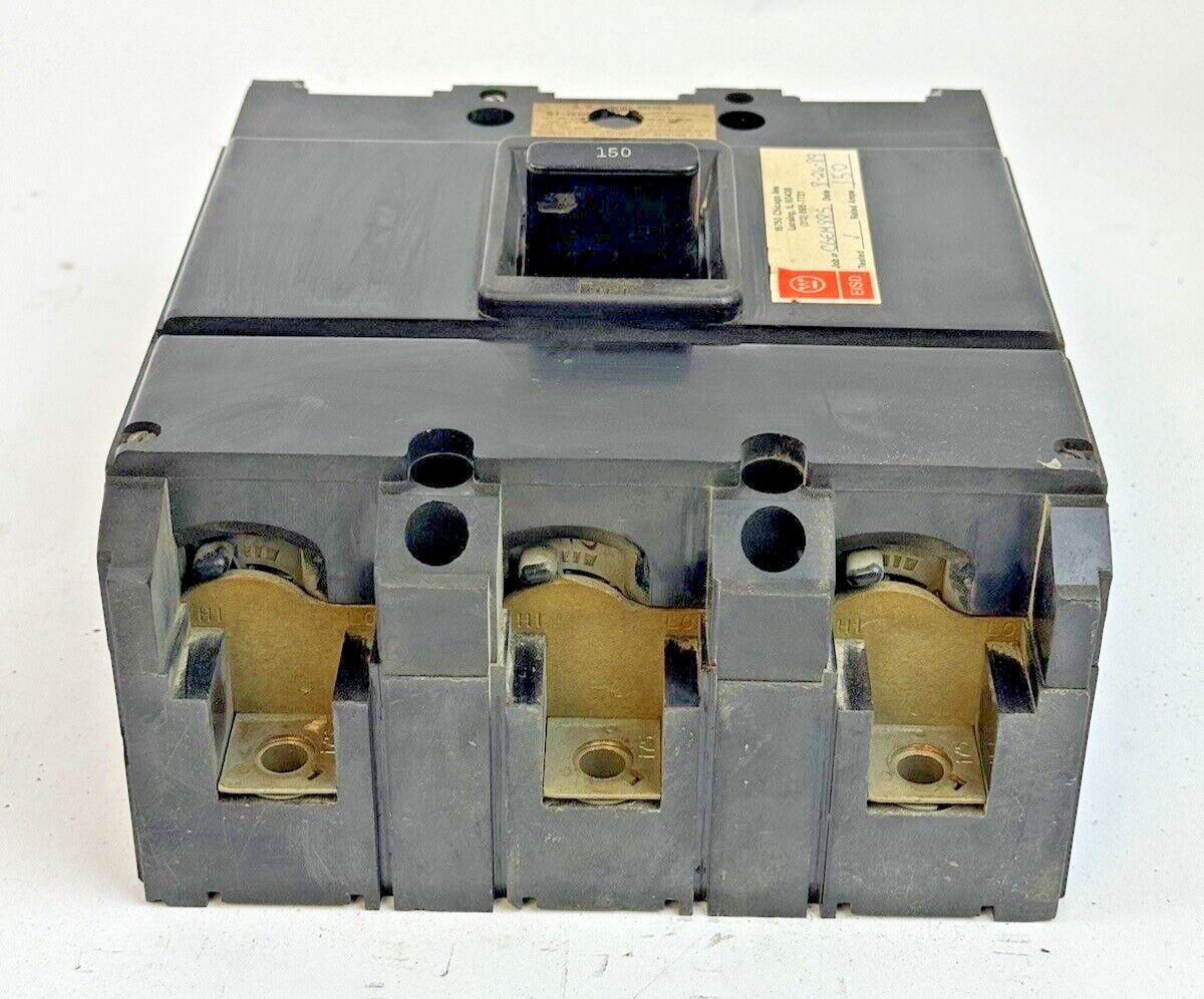 FPE - NJ631150 - MOLDED CASE CIRCUIT BREAKER - 150 A, 3 POLE, 600 VAC7
