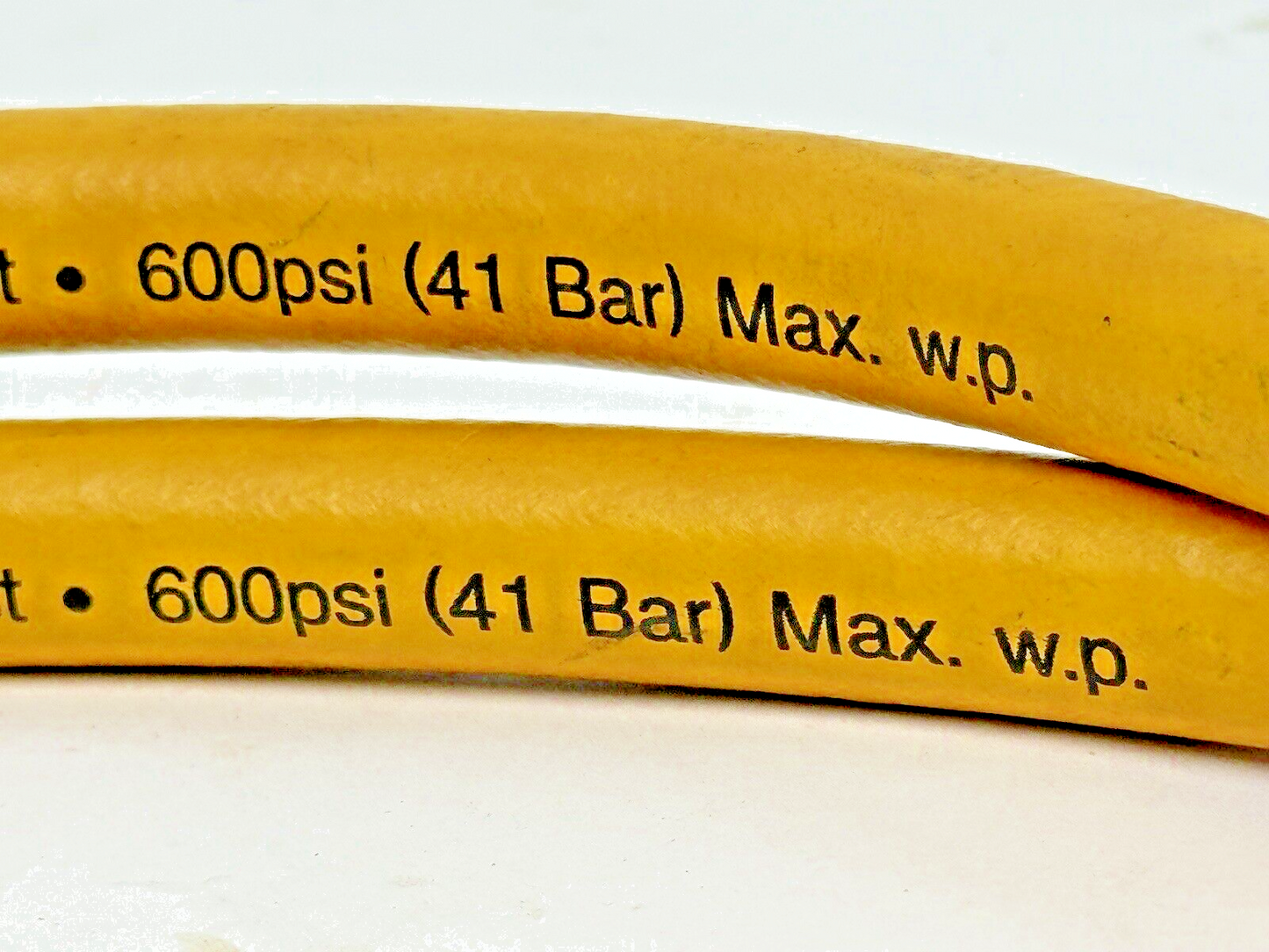 YELLOW JACKET - PLUS II 60" 1/4" CHARGING HOSE - YELLOW - 3000 PSI / 600 PSI6