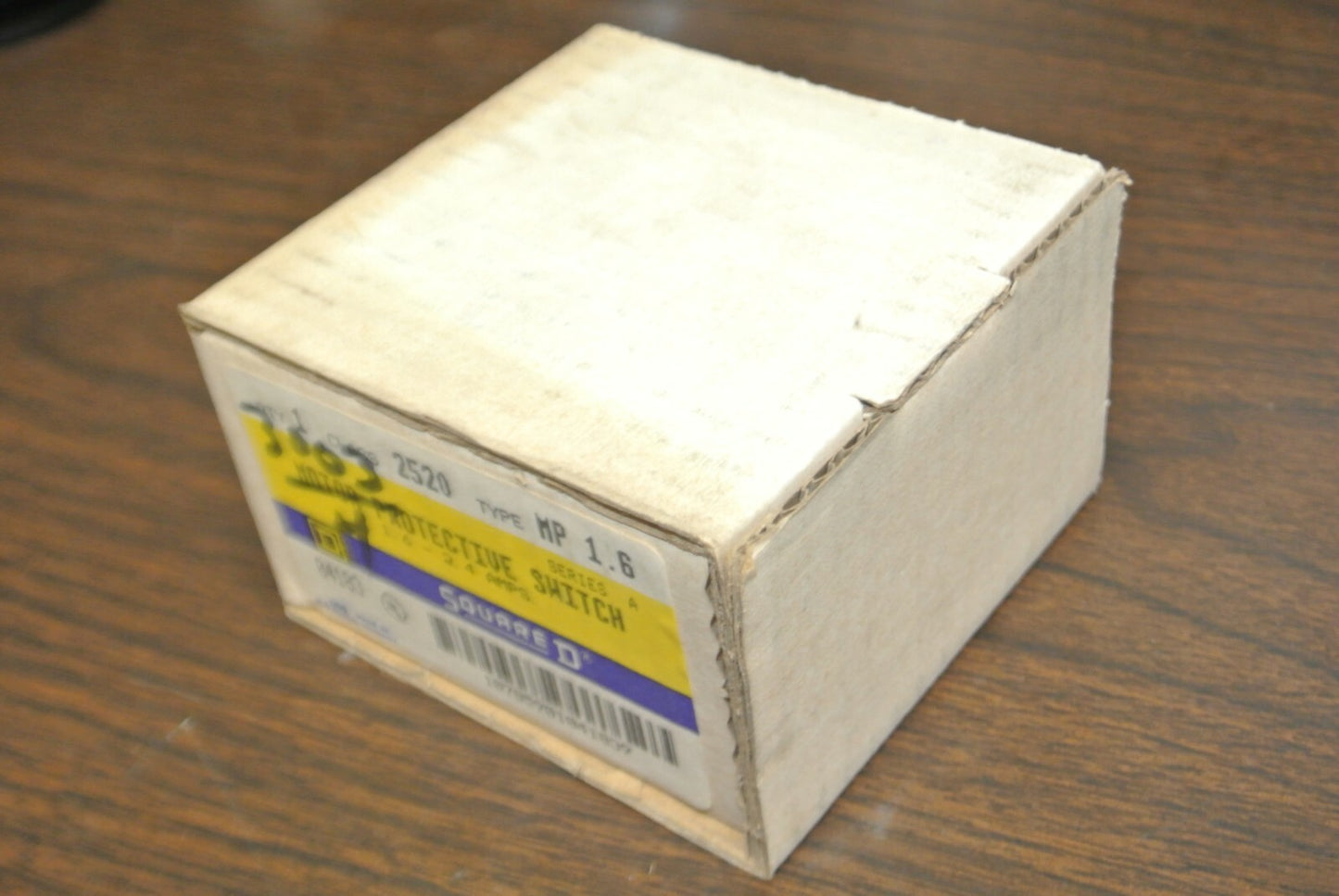 SQUARE D 2520 MP 1.6 MOTOR PROTECTIVE SWITCH / 1.6 - 2.4A / NEW SURPLUS9