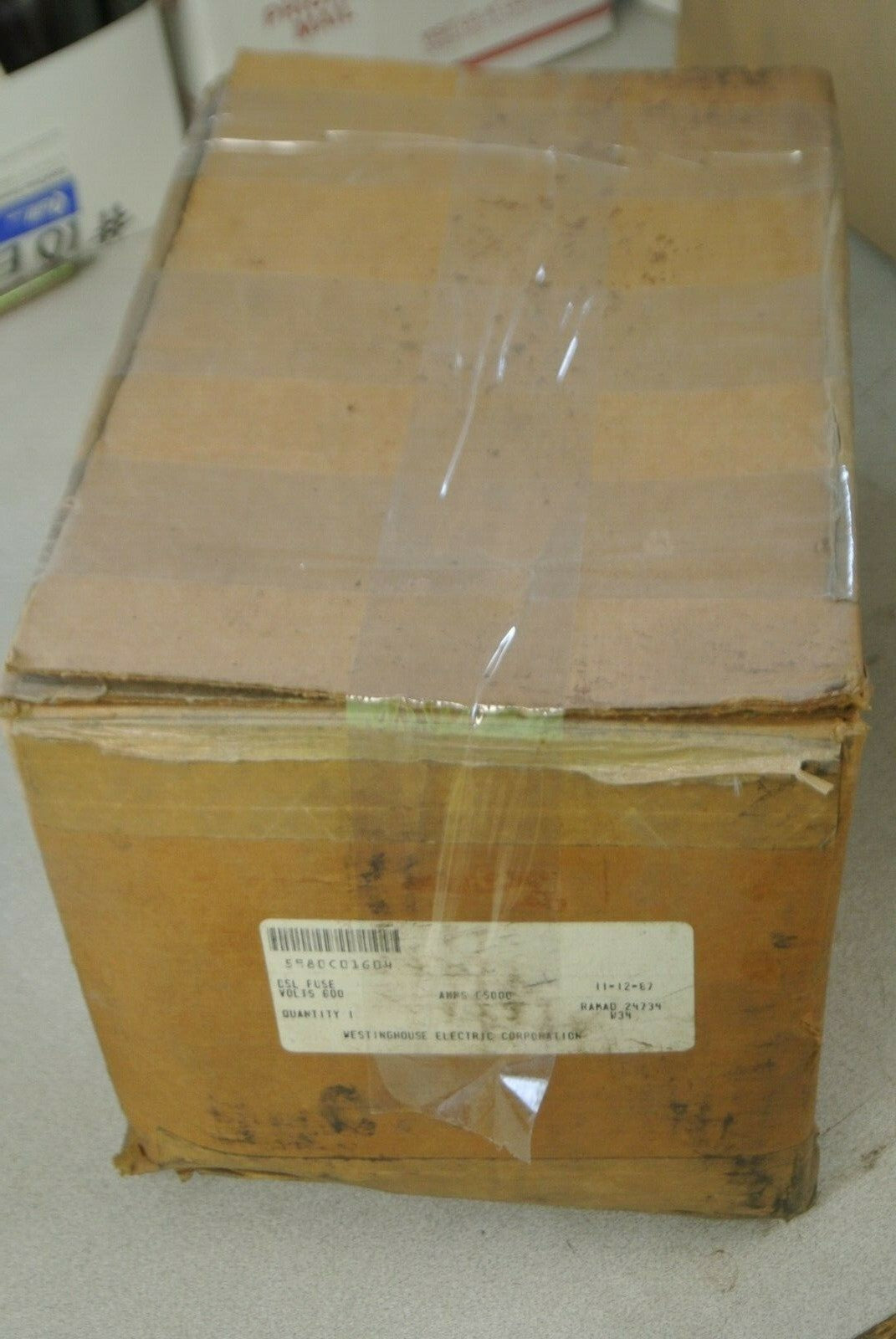 WESTINGHOUSE 5980C01G04 / 6DSL-F5000 DSL TRUCK FUSE / 5000A / 600V8