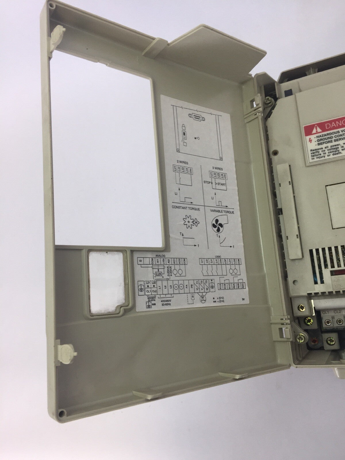 TELEMECANIQUE ATV66U41N4 VARIABLE SPEED DRIVE ALTIVAR 66 460VAC 3HP NO KEYPAD10