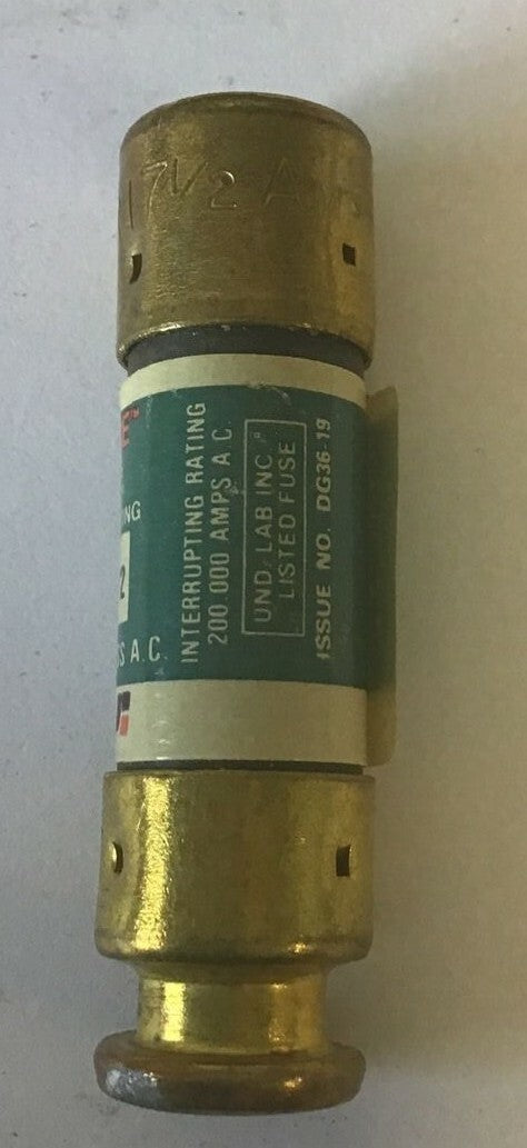 RELIANCE ECNR 17-1/2 FUSE 250V CLASS RK5 TIME DELAY CURRENT LIMITING **LOTOF10**3