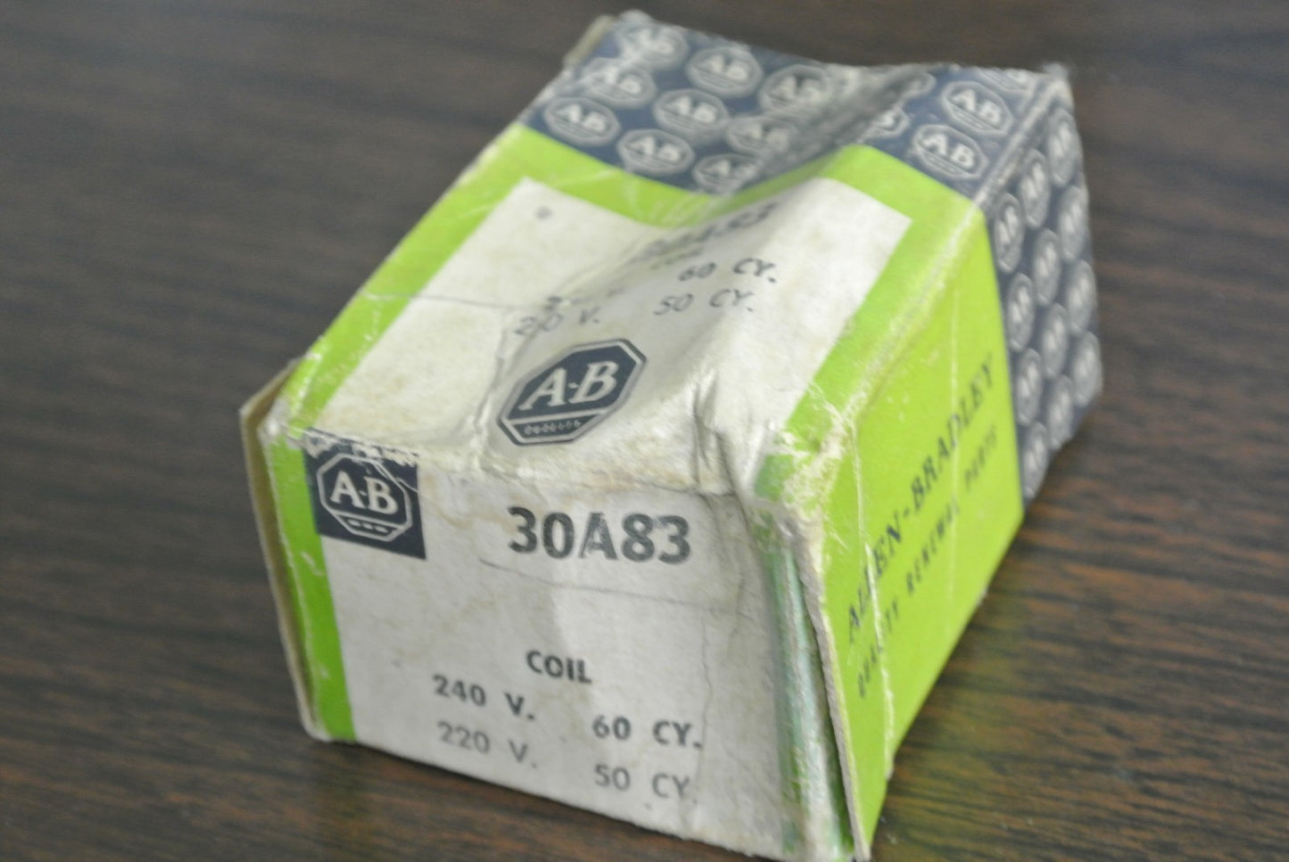 ALLEN-BRADLEY 30A83 - COIL - 110V / 25Hz, 208V / 60Hz, 220V / 60Hz - NEW SURPLUS6