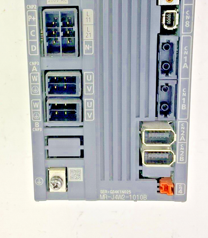 MITSUBISHI MR-J4W2-1010B SERVO DRIVE MODULE 1KWx2 240VAC 908A 50/60HZ8