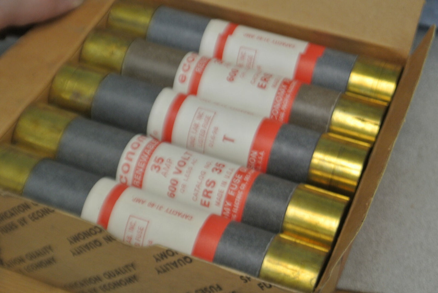 ECONOMY / FEDERAL PACIFIC ELECTRIC ERS35 FUSE 35A / 600V / NEW SURPLUS / EACH5