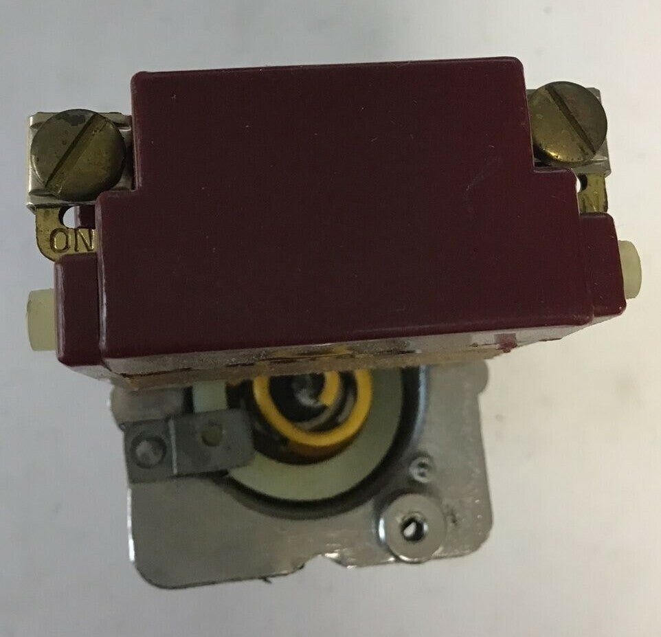 REES 4300-979 SELECTOR KNOB 949-6550 RED KNOB 115V 60CY6