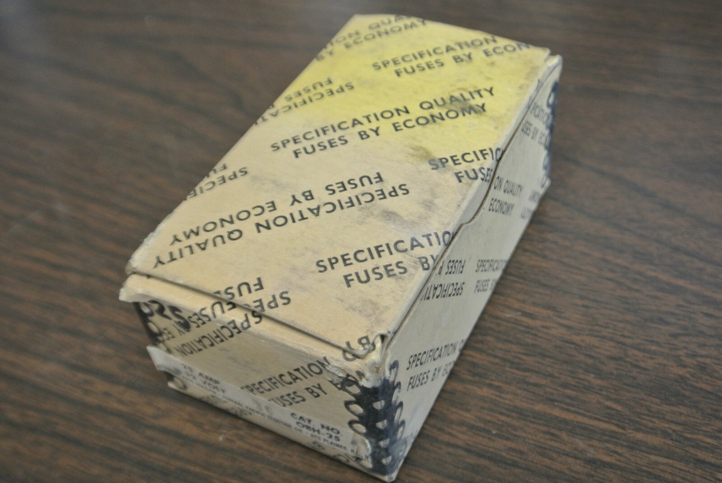 ECONOMY / FPE OBH-25 BOLT-ON FUSE / 25A / 32VDC / NEW SURPLUS6