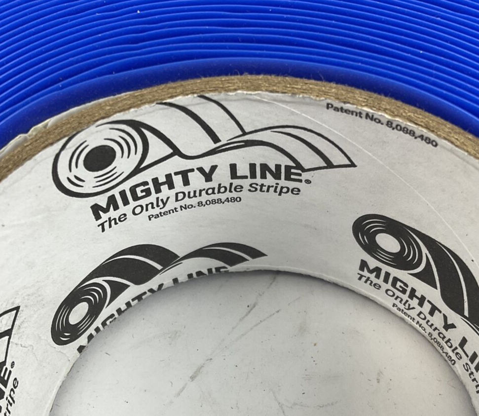 MIGHTY LINE BLUE DURABLE FLOOR TAPE 2" X 100'4