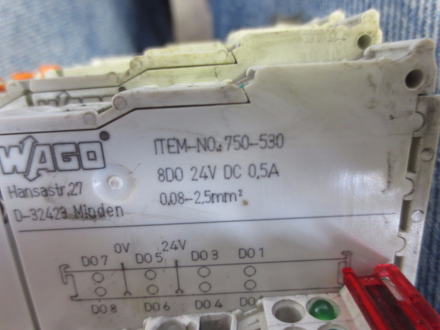 WAGO 750-600, 750-517, 750-430, 750-602, 750-530, 750-347 ASS'Y (QTY's BELOW)10