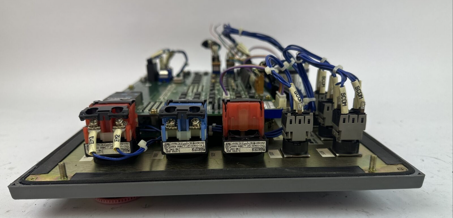 OKUMA MPMN (A911-2196) E4809-770-099-C OPERATOR INTERFACE PANEL E0105-566-103-28