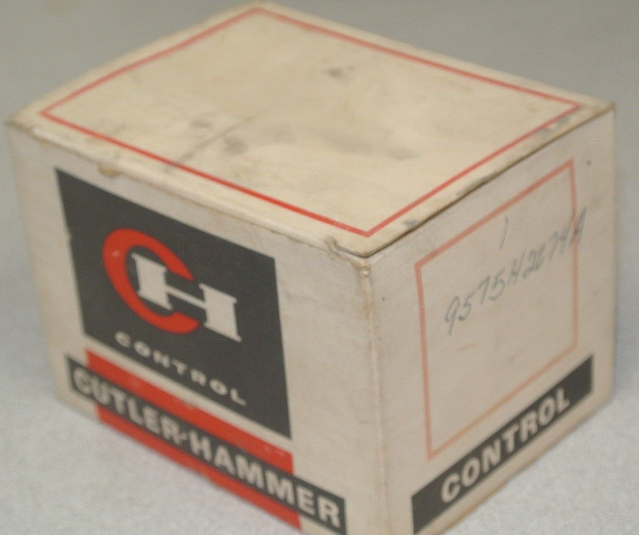 CUTLER-HAMMER 9575H2674A MAGNETIC RELAY 600VAC, PILOT DUTY / NEW SURPLUS6