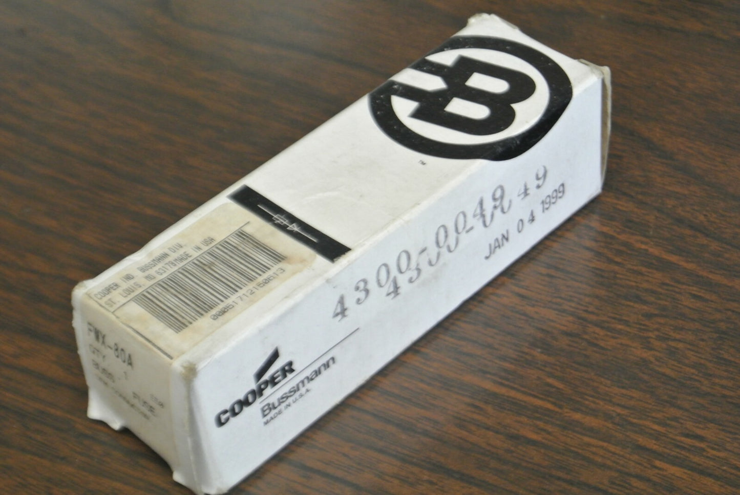 COOPER-BUSSMANN FWX-80A SEMICONDUCTOR FUSE / 250V / 80A / NEW SURPLUS4