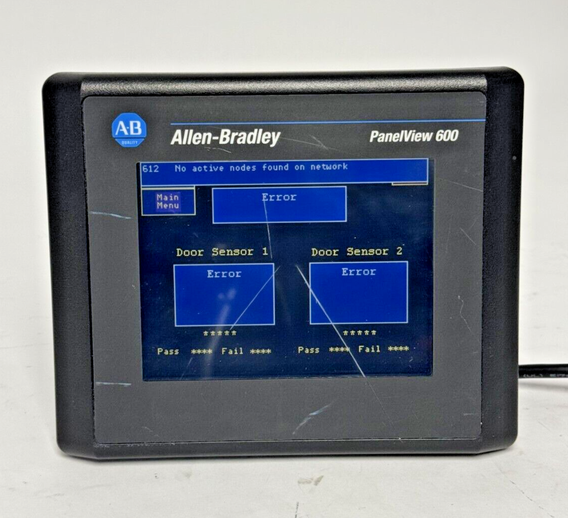 ALLEN-BRADLEY - 2711-T6C9L1 SER. B FRN: 4.46 - PANELVIEW 600 - 6" TOUCHSCREEN10