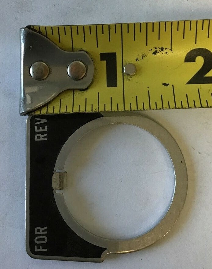 UNBRANDED LEGEND PLATE FOR/REV ***LOTOF11***6