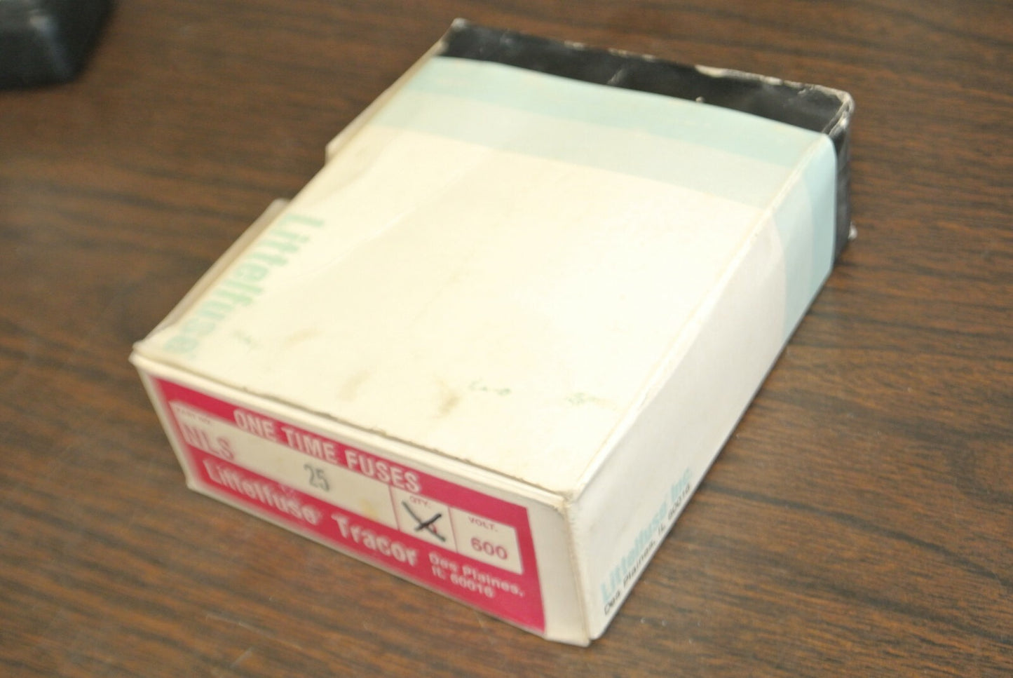 LOT of 8 / LITTELFUSE NLS25 ONE-TIME CLASS K5 FUSE / 25A / 600V / NEW SURPLUS4