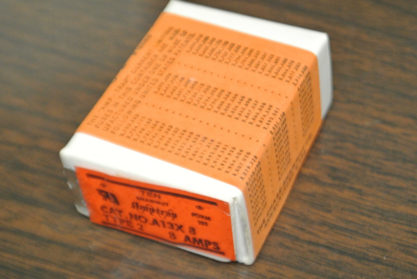 SHAWMUT A13X8 TYPE 2 SEMICONDUCTOR FUSE / 8A / 130V / NEW SURPLUS / EACH4